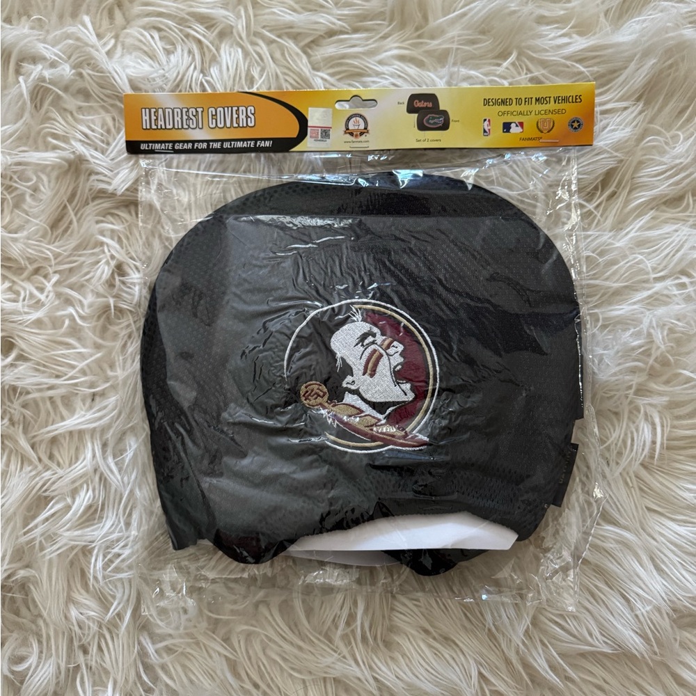 FSU Seminoles Headrest Covers